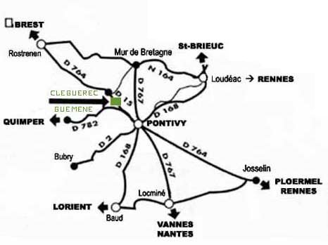 plan d'accès